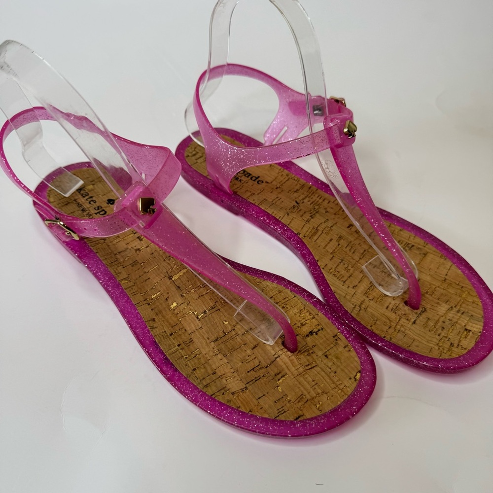 ‼️SALE‼️ Kate Spade Pink Yari Jelly Sandals